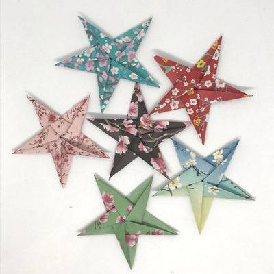 How To Make Origami 5 Pointed Christmas Star?
