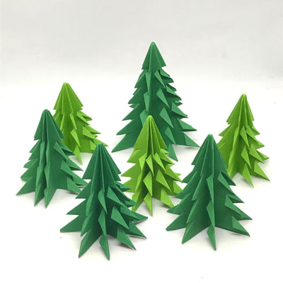 How To Make Origami Christmas Tree?