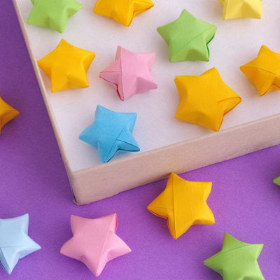 How to make Origami Lucky Stars
