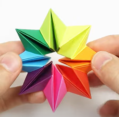 How to make origami Kaleidoscope Puzzle