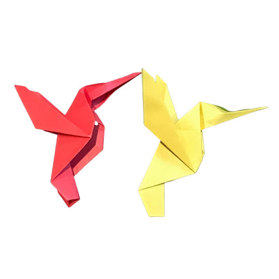 How To Fold Origami Hummingbird