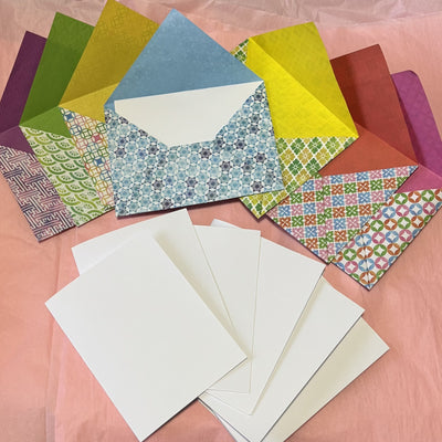 Origami Envelopes (optional cards) - Gift Cards - Set of 6