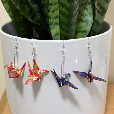 Origami Earrings for Mums at $8 a Pair