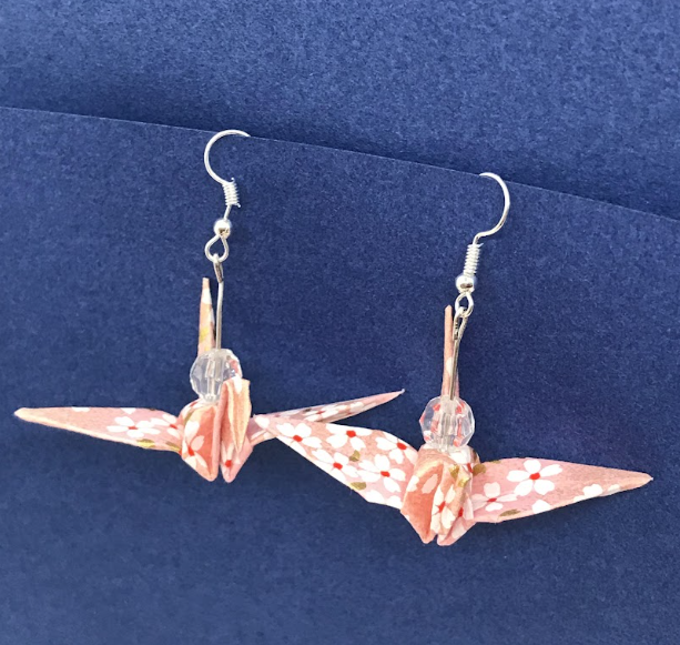 Origami Earrings for Mums at $8 a Pair