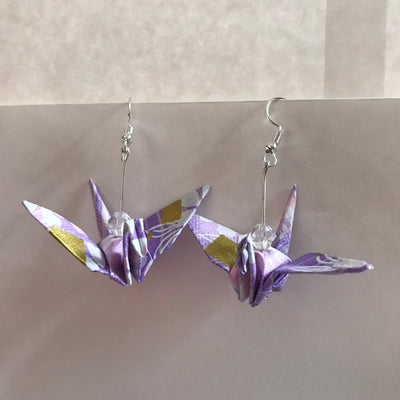 Origami Earrings for Mums at $8 a Pair