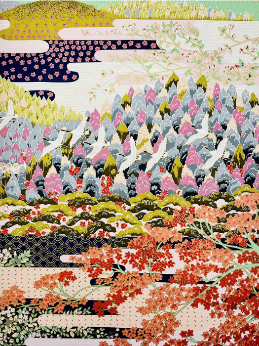 Sogara Yuzen Washi SY033 - Beauties of Nature
