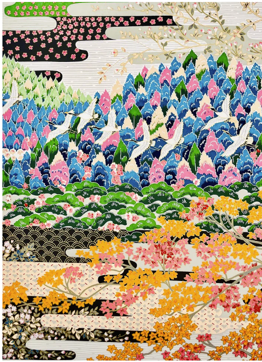 Sogara Yuzen Washi SY034 - Beauties of Nature (Variant)