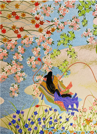 Sogara Yuzen Washi SY036 - Three Princesses