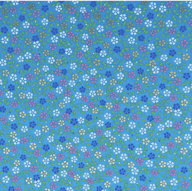 Japanese Yuzen Chiyogami Washi Paper (Y0611) – Azure Meadow