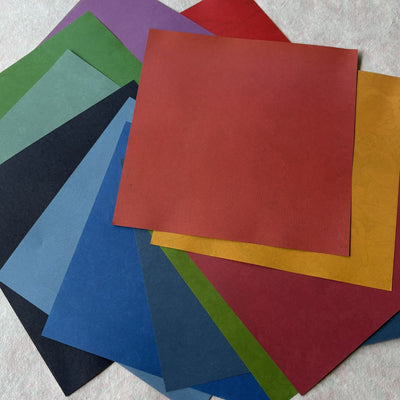 Extra Large Origami Paper – 21cm x 21cm (8 1/4") Pack - Ideal for making large origami and A6 gift card envelopes