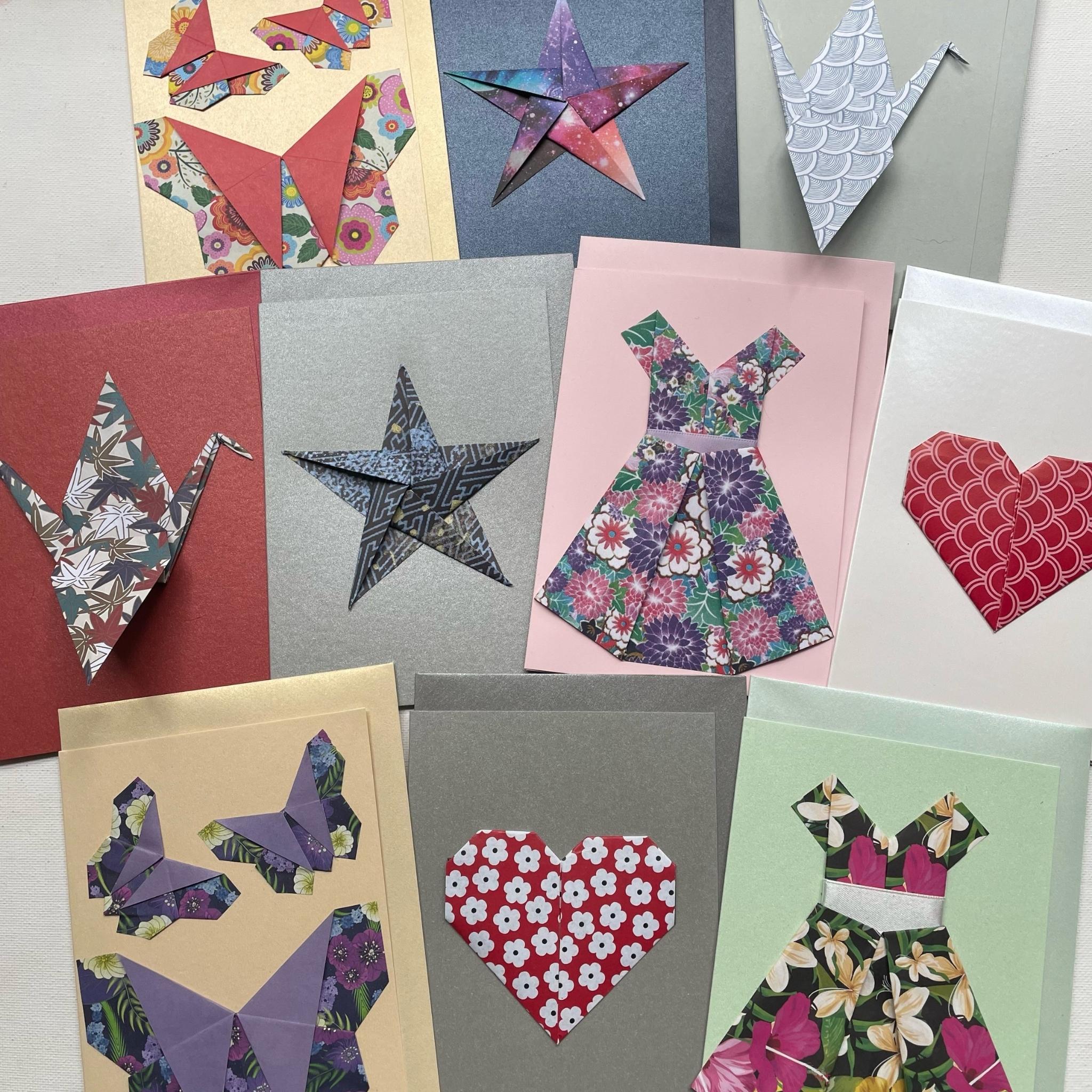 Origami Cards - Set of 10 - Blank Cards – Origami World