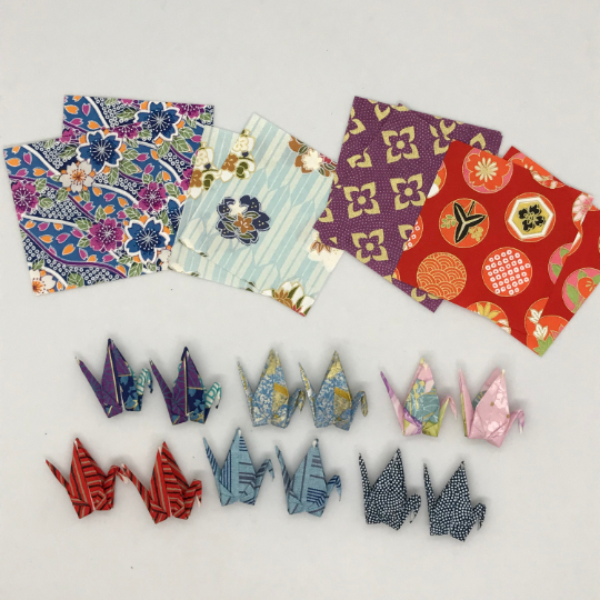 Japanese Origami Folding Paper 6 (15cm) Washi Chiyogami Set Assorted 100  Sheets