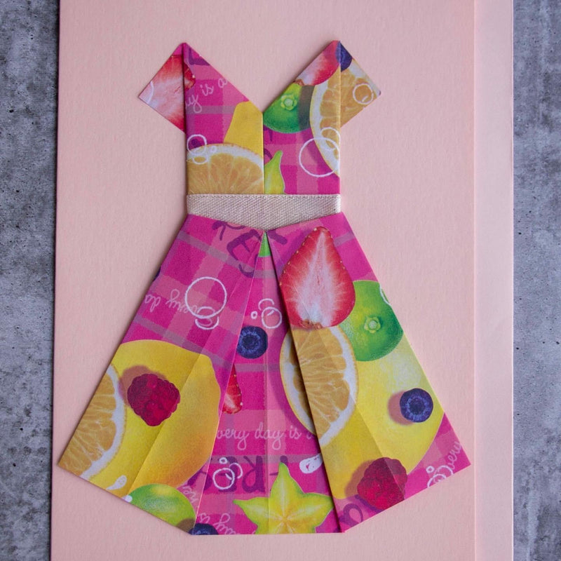 Origami Dress Cards - Set of 3