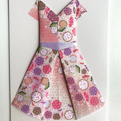 Origami Dress Cards - Set of 3