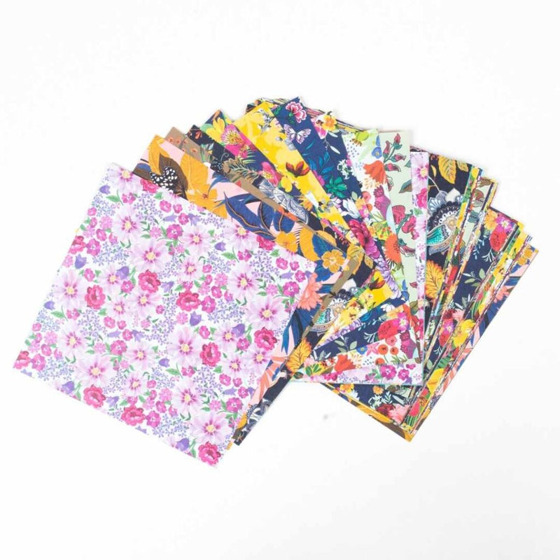 Origami Paper 36 sheets Flowers with 12 Different Designs 6" (15cm x 15cm)